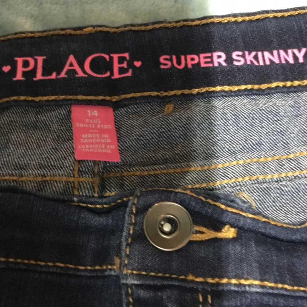 The Children's Place Dark Indigo Skinny Jeans